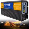 Intelligent Pure Sine Wave Power Inverter 3000W 4000W 5000W 6000W 8000W 12V/24V/48V/60V DC to 110V/220V AC Converter with LCD Display, AC Outlets , for Home RV Solar System Car,4000W-12Vto110V view 1