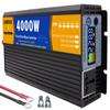 Pure Sine Wave Power Inverter 12V/24V DC to 110V/220V AC Converter 3000W 4000W 5000W 6000W 8000W Intelligent Safe Protections with LCD Display, AC Outlets , for Home RV Solar System ,4000W-12Vto110V view 1