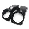 WYNMOTO 8" Speaker Lids w/Tweeter Port Compatible for Harley 1994-2013 Touring Models Hard Saddlebags view 4