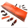 Red Alloy Machined Snowplow Kit for Arrma 1/10 Vorteks 4X4 3S BLX (400mm) view 1