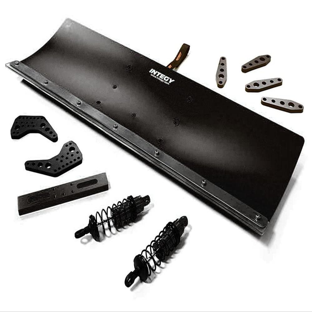 Integy Alloy Machined 400mm Snowplow Kit for Losi 1/10 Lasernut U4 4WD Brushless RTR