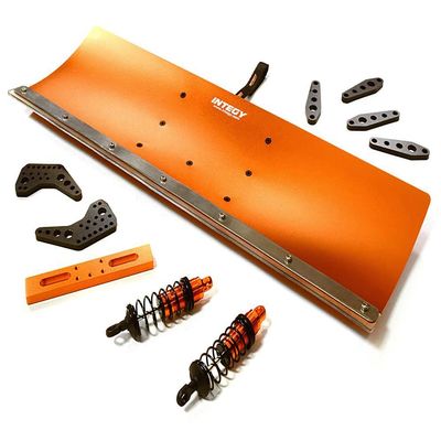 Integy Alloy Machined 400mm Snowplow Kit for Losi 1/10 Lasernut U4 4WD Brushless RTR