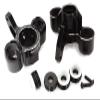 Black Billet Machined Steering Knuckles for Arrma 1/8 Kraton 6S BLX V5 AR330505 view 1