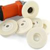 Ujicde 4 Inch Sponge Fiber polishing Sheet for Stone Renovation, 4Pcs Sponge Fiber Polishing Pads, Buffing Polishing Pads for Marble Granite Stone Cleaning polishing (Color : 4 inch/10 cm 1000#) view 2