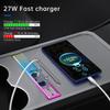 Tesla USB Hub - Docking Station for Tesla Model Y 2021-2024 and Model 3 2021-2023, Support USB-C Fast Charging, Perfectly Compatible with Center Console Adapter (Seven-Color) view 2