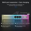 Tesla USB Hub - Docking Station for Tesla Model Y 2021-2024 and Model 3 2021-2023, Support USB-C Fast Charging, Perfectly Compatible with Center Console Adapter (Seven-Color) view 3