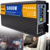 Pure Sine Wave Inverter 5000W 8000W Power Inverter, DC 12V 24Vo AC 120V 220V Car Inverter, with USB Port LCD Display for RV Truck Car Solar System Travel Camping,5000W-12Vto110V view 1