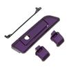 Moto Onfire Hard Candy Mystic Purple Flake Tour Trunk Luggage Latches Hinges Fit for AB Harley Touring Razor Chopped King Tour Trunk Luggage view 1