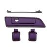 Moto Onfire Hard Candy Mystic Purple Flake Tour Trunk Luggage Latches Hinges Fit for AB Harley Touring Razor Chopped King Tour Trunk Luggage view 4