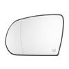 X AUTOHAUX Car Left Rearview Heated Side Mirror Glass for Jeep Cherokee 2014-2019 68228919AA 68228913AA Replacement Heated Mirror Glass with Backing Holder view 1