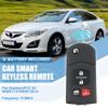 X AUTOHAUX 2x BGBX1T478SKE125-01 315MHz Car Key Fob for Mazda 3 Seden 10-13 view 2