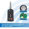 X AUTOHAUX 2x BGBX1T478SKE125-01 315MHz Car Key Fob for Mazda 3 Seden 10-13 view 4