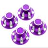 Alloy Machined Center Wheel Hub Caps (4) for Axial SCX6 45001 view 1
