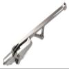 Billet Machined Rear Chassis Brace for Traxxas 1/8 Sledge 4WD - Grey 9521 view 4