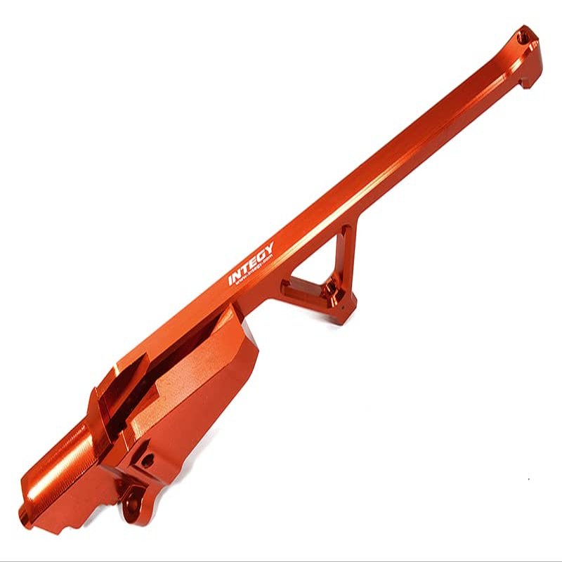 Billet Machined Rear Chassis Brace for Traxxas 1/8 Sledge 4WD - Red 9521