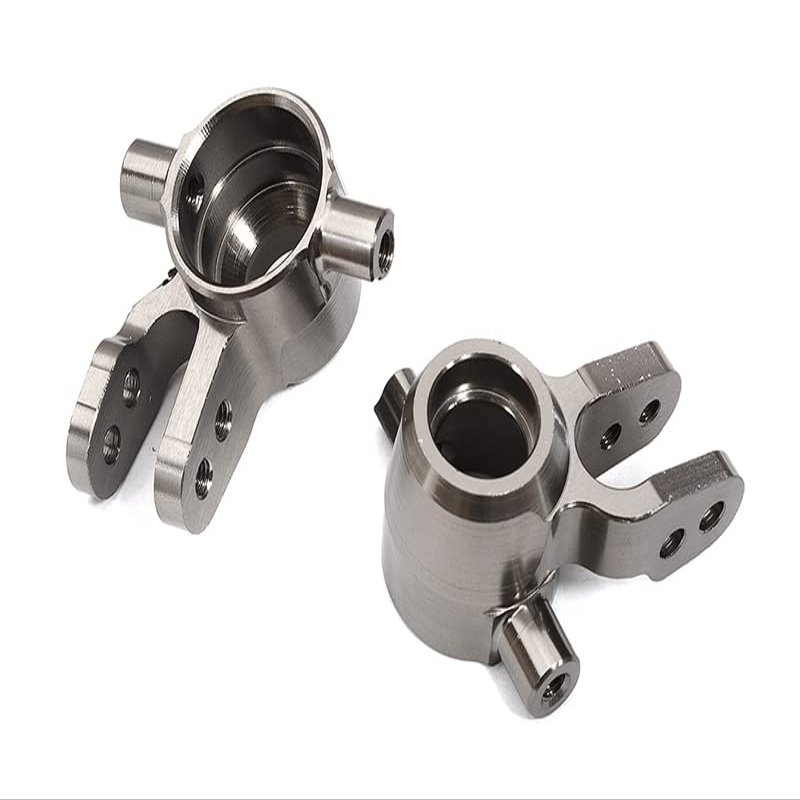 Billet Machined Steering Knuckles Upgrade for Traxxas 1/10 Scale Hoss 4X4 6837