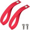 LUAATT Rear Buttom Seat Pull Strap Compatible for 20-23 Toyota Tacoma,2 Pack Practical Pull Strap with Stainless Steel Screw(Red) view 1
