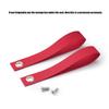 LUAATT Rear Buttom Seat Pull Strap Compatible for 20-23 Toyota Tacoma,2 Pack Practical Pull Strap with Stainless Steel Screw(Red) view 2