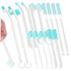 ULTECHNOVO 48pcs Multi-Purpose Shower Cleaning Brush for Household Crevice Cleaner Tool for Bathroom Detailing Brush for Keyboard Bottle view 3