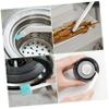ULTECHNOVO 48pcs Multi-Purpose Shower Cleaning Brush for Household Crevice Cleaner Tool for Bathroom Detailing Brush for Keyboard Bottle view 4