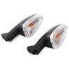 FSFY 1 Pair Clear Turn Signal Indicator Light for BMW F650GS R1200GS F800GS HP2 Enduro(White Lens) view 4
