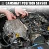 Motoforti Camshaft Position Sensor, for Mini Cooper 2007-2015, ABS Plastic, 13627561753, Black view 2