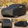 ACHETE Car Covers are Suitable for 2015-2024 Lexus NX 200t/NX 250/NX 300/NX 300h/NX 350/NX 350h/NX 450h+,Water, Rain, Sun and Snow Resistant Oxford Fabric Car Cover,with Side Door Zip (Color : Black view 2