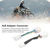 Hall Adapter Connector, 2PCS Electric Motorcycle Hall Adapter IP67 Sensitive High Efficiency Controller Adapter view 3