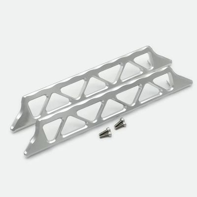 Aluminum Side Trail Bar Nerf Bar - 1PR for Traxxas X-Maxx XMAXX XRT 7723 Silver