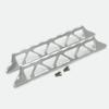 Aluminum Side Trail Bar Nerf Bar - 1PR for Traxxas X-Maxx XMAXX XRT 7723 Silver view 1