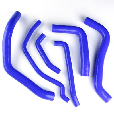 ZAP Performance Silicone Radiator Hose Kit for SUZUKI GSXR 600/750 K6 2006-2009; 3-Ply Silicone Hose, 4.5mm Wall Thickness, 245 PSI Bursting Pressure, -65F to 500F Working Temperature, Blue
