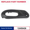 C5 Driver Side Seat Switch Left Side Bezel Trim Fit for 1997-2004 Chevy Corvette Replace#12455426 (Black) view 2