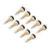 Tubeless Valve Stem, 10PCS TR618A Brass Air Liquid Tire Valve Stems 1 7/8in for Industrial Agricultural Tractor 0.625in Valve Hole view 4