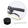 NOLITOY Handlebar Bar End Plugs 10 Pack for Mountain Bikes Black Plastic Bike Handlebar End Caps Grip Plugs view 2