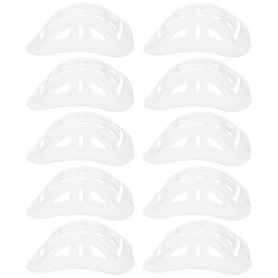 Mikikit 10pcs Helmet Chin Cushions Ergonomic Hard Hat Chin Protectors for Enhanced Comfort and Breathability Compatible Safety Helmets