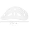 Mikikit 10pcs Helmet Chin Cushions Ergonomic Hard Hat Chin Protectors for Enhanced Comfort and Breathability Compatible Safety Helmets view 2
