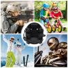 Universal Airsoft Helmet Padding, Helmet Replacement Foam Padding Kits Set,Helmet Pads Airsoft Helmet Accessories for Fast-Style/Mich/ACH/USMC/PASGT Helmet(Black) view 4