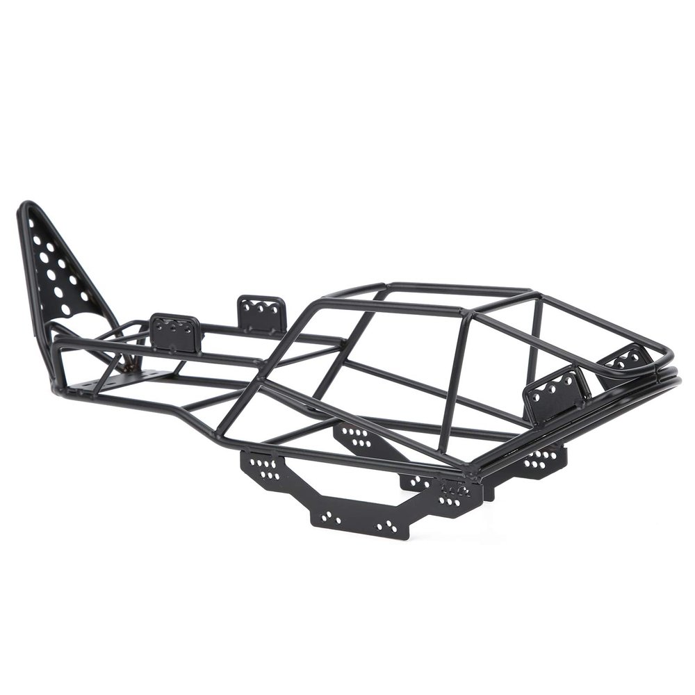 VBESTLIFE RC Roll Cage Body Shell for AXIAL SCX10 90022 90027, 1/10 Scale Metal Chassis Upgrade with 14" Length for Off-Road Crawler Truck Accessories