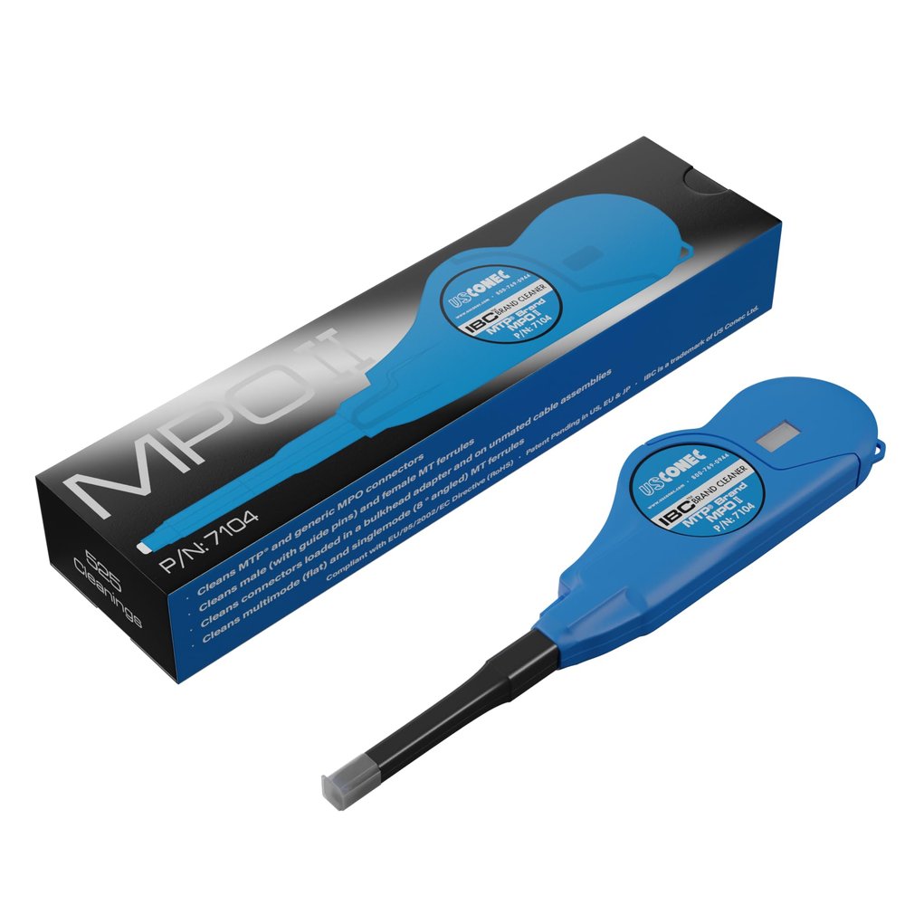 SpeedaLite US Conec IBC Brand Fiber Optic Cleaner Pen MPO II for 81224 Fibers 7104