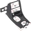 KUAFU Double Din Stereo Dash Installation Kit Compatible with 1997-2004 Chevrolet Corvette C5 Replacement for 10407815 Dash Bezel Black view 2