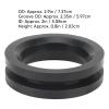 Fuel Filler Neck Grommet Fuel Neck Grommet Seal Rubber Black Stable Performance 2880481 Gas Filler Tube Seal for A B C Body view 3