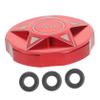 INOOMP Replaceable Aluminum Alloy Front Fork Cap for Mountain Suspension Fork Cover Easy Installation for Shock Absorption and Bike view 1