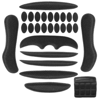 BESPORTBLE 1set Pads for Cycling Sports Thicker Sponge Inner Liner for Safety Helmets Comfortable Includes Pads Adhesive Dots