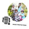 BESPORTBLE 1set Pads for Cycling Sports Thicker Sponge Inner Liner for Safety Helmets Comfortable Includes Pads Adhesive Dots view 4