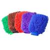 HUFFA Soft Fleece Microfiber Glove for Car Body Washing Plush Gloves Chenille Drying Cloth Water Absorption Glass Cleaning Duster (Color : Random) view 1