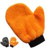 HUFFA Soft Fleece Microfiber Glove for Car Body Washing Plush Gloves Chenille Drying Cloth Water Absorption Glass Cleaning Duster (Color : Random) view 2