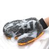 HUFFA Soft Fleece Microfiber Glove for Car Body Washing Plush Gloves Chenille Drying Cloth Water Absorption Glass Cleaning Duster (Color : Random) view 4