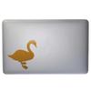 Dark Spark Decals Swan 4 inch Copper Indoor Outdoor Vinyl Decal view 3