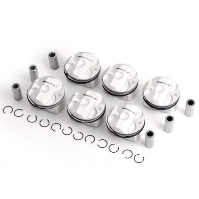 Noptul Engine Piston & Rings Kit, Suitable for E60 E90 E92 323i 525i N52B25 2.5L, Automotive Replacement Parts 11257612982