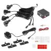 Backup Monitor Reverse Parking Assistant Intelligent Parking Assistance System 4 Sensor Probe Car Auto Reverse 65dB Buzzer Alert Kit view 2